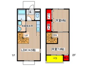 ＦＯＵＲ　ＳＥＡＳＯＮの物件間取画像